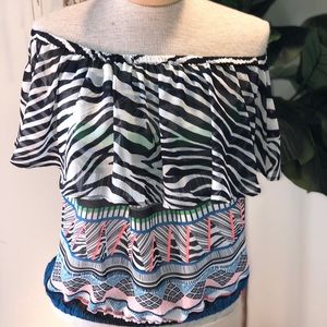 Off the should blouse